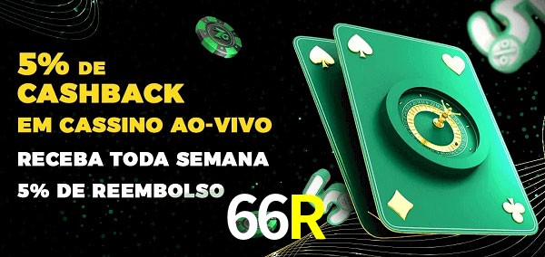 Promoções do cassino ao Vivo 66R